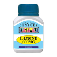 L-Lysine 600mg Tab 50's