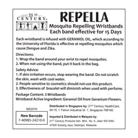 Mosquito Repelling Wristbands 3's