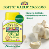Potent Garlic 20,000mg 60's