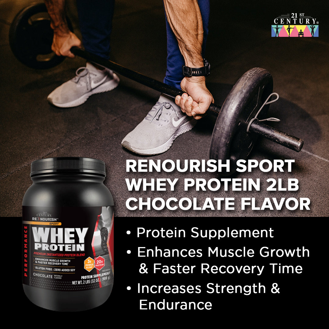 Renourish Sport Chocolate Flavour 2lbs (906g)