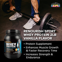 Renourish Sport Vanilla Flavour 2lbs (906g)