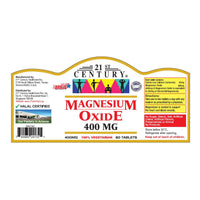 Magnesium Oxide 400mg 60's