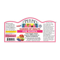 Garden of Health for Women 60's