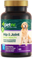 Pet - PetNC Hip & Joint Daily Health Level 1 - 60 Soft Chews (Veterinarian Formulated)