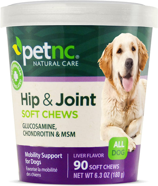 Pet - PetNC Hip & Joint Soft Chews - 90 Soft Chews (Veterinarian Formulated)